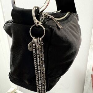Black Leather Women's Bag